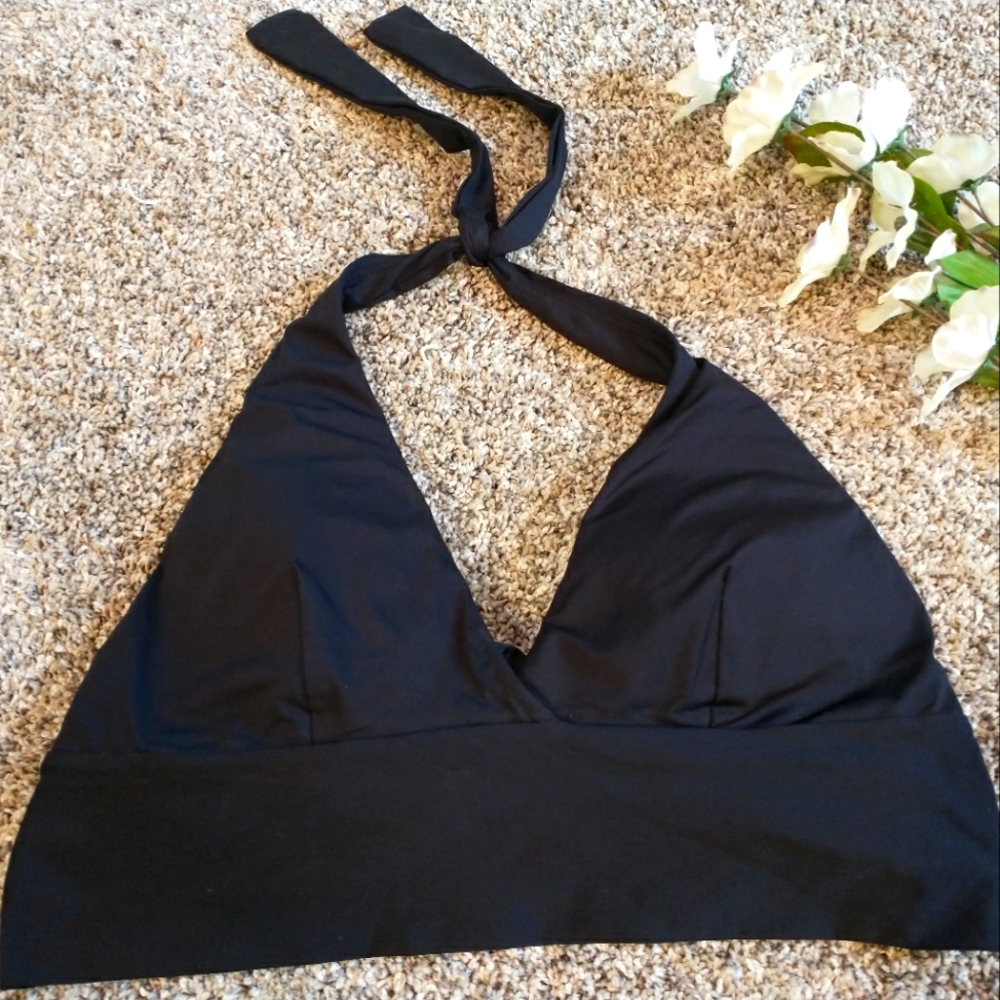 Tommy Bahama black swim top size small